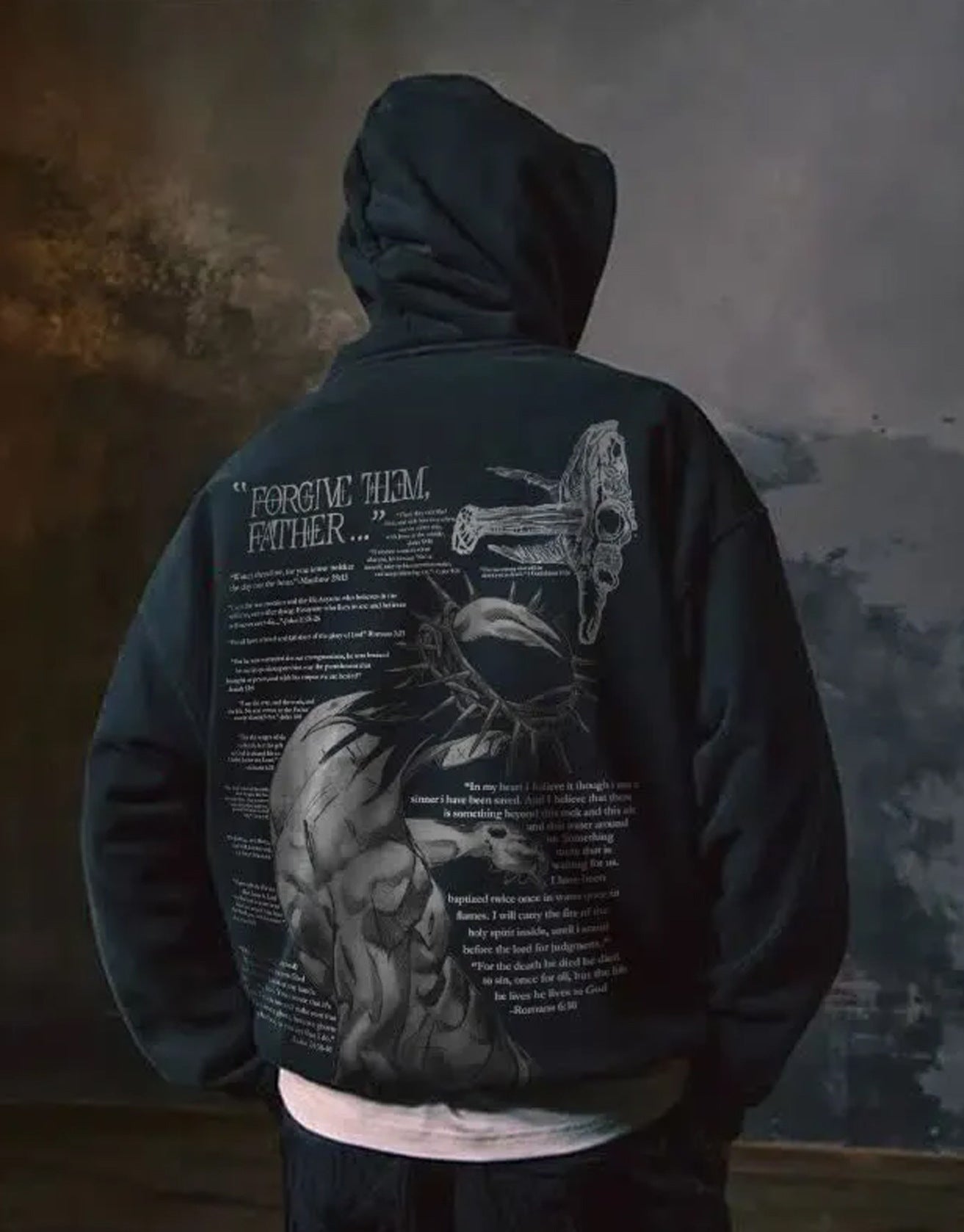 *NEU* Forgive them Father Hoodie