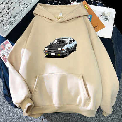 JDM AE86 Hoodie - 100% Cotton Unisex